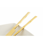 Прибори за хранене 24 части EXCELSA BAMBU, златист