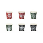 Сет чаши за кафе 6 бр. EXCELSA CHRISTMAS STAMP