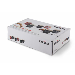 Сет чаши за кафе 6 бр. EXCELSA CHRISTMAS STAMP