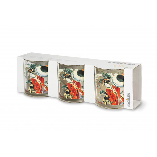 Сет чаши 3 бр. EXCELSA KIMONO 250 мл.