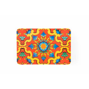 Подложка за хранене EXCELSA TRINACRIA, червен