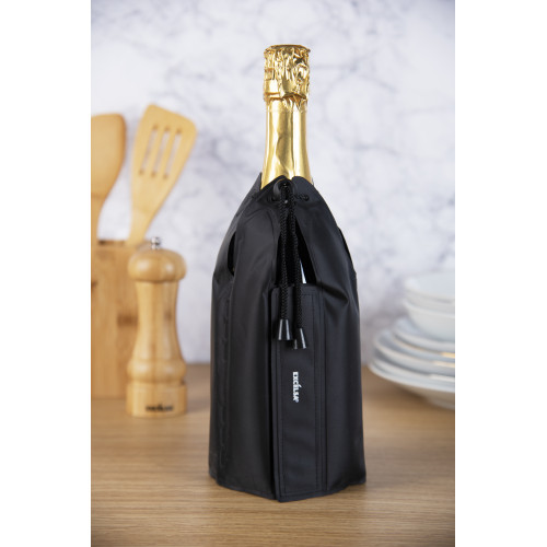 Охладител за бутилки EXCELSA ENOTEQUE, черен