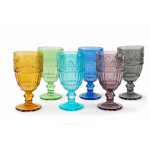 Чаши за вино 6 бр. EXCELSA COUNTRY FLOWER 350 мл.