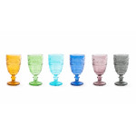 Чаши за вино 6 бр. EXCELSA COUNTRY FLOWER 350 мл.