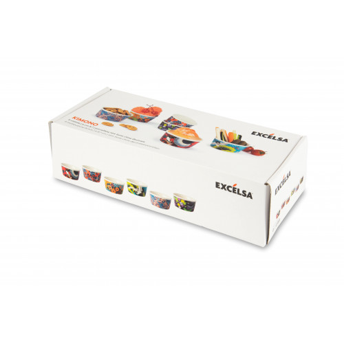 Сет купи 6 бр. EXCELSA KIMONO 8,7 см.