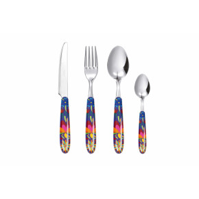 Прибори за хранене 24 части EXCELSA MEXICAN FLOWERS