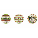 Чиния за пица EXCELSA LITTLE ITALY 31 см., кафяв