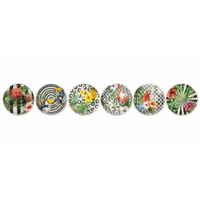 Сет десертни чинии EXCELSA TROPICAL CHIC 15 см.