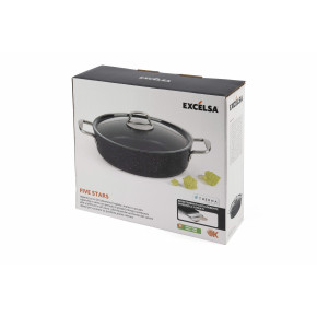 Съд за готвене с капак EXCELSA FIVE STARS 4800 мл.