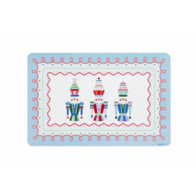 Подложка за хранене EXCELSA XMAS SWEET PASTELS, син