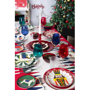 Чиния за пица/панетоне EXCELSA VINTAGE CHRISTMAS 30,5 см.