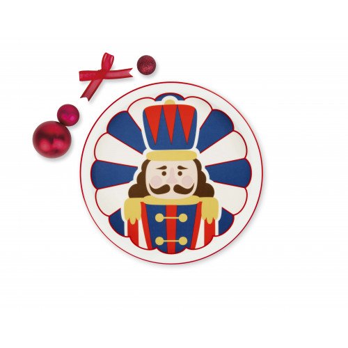 Чиния за пица/панетоне EXCELSA VINTAGE CHRISTMAS 30,5 см.