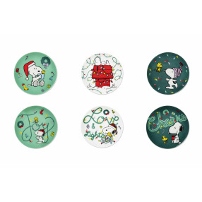 Сет десертни чинии EXCELSA PEANUTS SHINY AND BRIGHT 15 см.