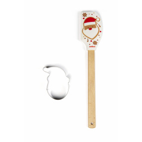 Сет за коледни сладки 2 бр. EXCELSA WONDERFUL GINGER, дядо коледа