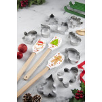 Сет за коледни сладки 2 бр. EXCELSA WONDERFUL GINGER, дядо коледа