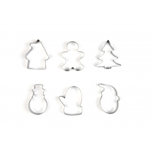 Сет резци за бисквиди 6 бр. EXCELSA WONDERFUL GINGER