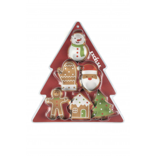 Сет резци за бисквиди 6 бр. EXCELSA WONDERFUL GINGER