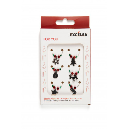 Сет маркери за чаши EXCELSA FOR YOU