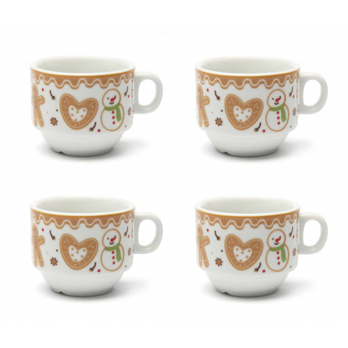 Сет чаши за кафе 5 части EXCELSA WONDERFUL GINGER Сет чаши за кафе 5 части EXCELSA WONDERFUL GINGER