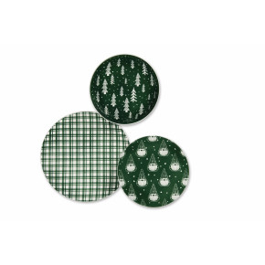 Сет чинии за хранене 18 части EXCELSA GREEN WINTER