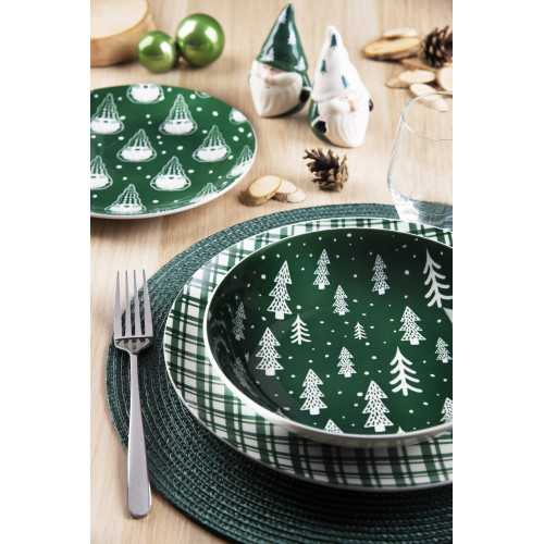 Сет чинии за хранене 18 части EXCELSA GREEN WINTER Сет чинии за хранене 18 части EXCELSA GREEN WINTER
