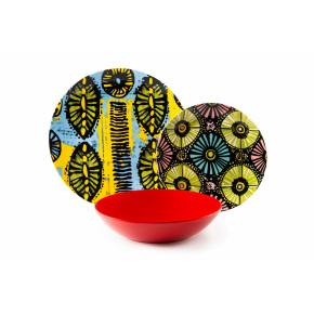 Сет за хранене 18 части EXCELSA AFRIKA CHIC