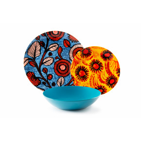 Сет за хранене 18 части EXCELSA AFRIKA CHIC