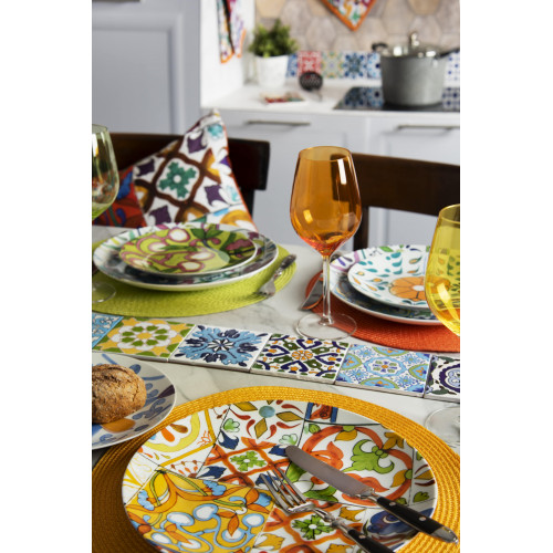 Чаша за вино EXCELSA COLOR WINE 500 мл., жълт