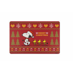 Подложка за хранене EXCELSA PEANUTS XMAS 43,5х29 см.
