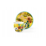 Сет чаши с чинии за еспресо 6 бр. EXCELSA FIORI FRIDA 100 мл.