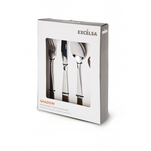 Прибори за хранене 16 части EXCELSA SHADOW