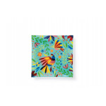 Сет чинии 4 бр. EXCELSA MEXICAN FLOWERS 18х18 см.