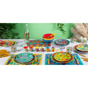 Сет чаши за кафе 6 бр. EXCELSA MEXICAN FLOWERS