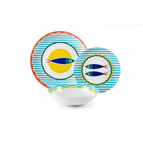 Сет чинии за хранене 18 части EXCELSA CORFU'