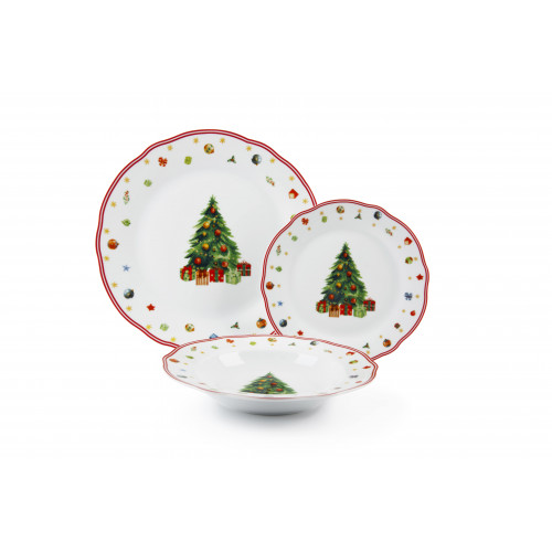 Сет чинии за хранене 18 части EXCELSA CHRISTMAS EVE