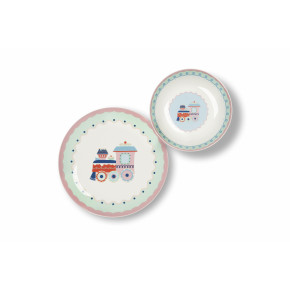 Сет за хранене 12 части EXCELSA XMAS SWEET PASTELS