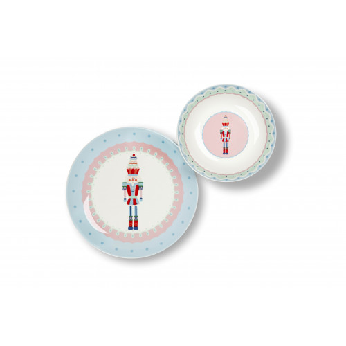 Сет за хранене 12 части EXCELSA XMAS SWEET PASTELS Сет за хранене 12 части EXCELSA XMAS SWEET PASTELS