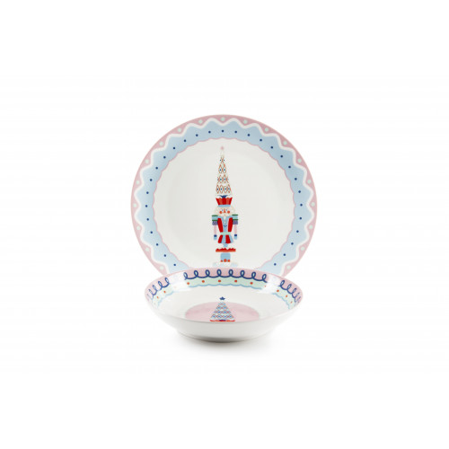 Сет за хранене 12 части EXCELSA XMAS SWEET PASTELS Сет за хранене 12 части EXCELSA XMAS SWEET PASTELS