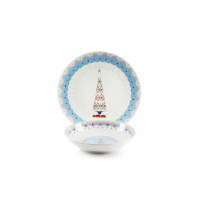 Сет за хранене 12 части EXCELSA XMAS SWEET PASTELS