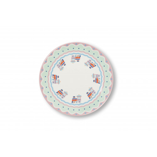 Сет  чинии EXCELSA XMAS SWEET PASTELS 20,5 см. Сет  чинии EXCELSA XMAS SWEET PASTELS 20,5 см.