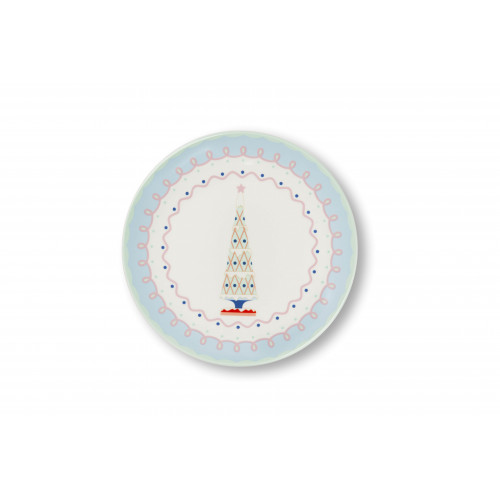 Сет  чинии EXCELSA XMAS SWEET PASTELS 20,5 см. Сет  чинии EXCELSA XMAS SWEET PASTELS 20,5 см.