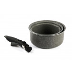 Сет касероли със сменяема дръжка EXCELSA COUNTRY ROCK