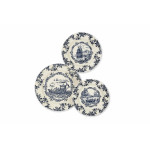 Чиния EXCELSA LES VOYAGES 21 см., син