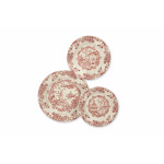 Чиния EXCELSA LES VOYAGES 21 см., червен