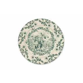 Чиния EXCELSA LES VOYAGES 27 см., зелен