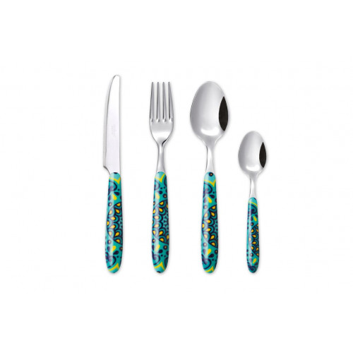 Прибори за хранене 24 части EXCELSA MANDALA MEDITERRANEO