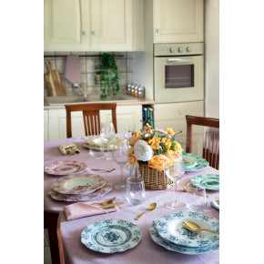 Текстилна салфетка за хранене EXCELSA PASTEL COLOR 40x40 см., розов