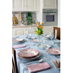 Текстилна салфетка за хранене EXCELSA PASTEL COLOR 40x40 см., розов