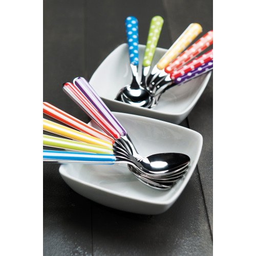 Лъжица - малка EXCELSA BOLERO, светлочервен