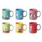 Чаша EXCELSA PEANUTS 350 мл., червен